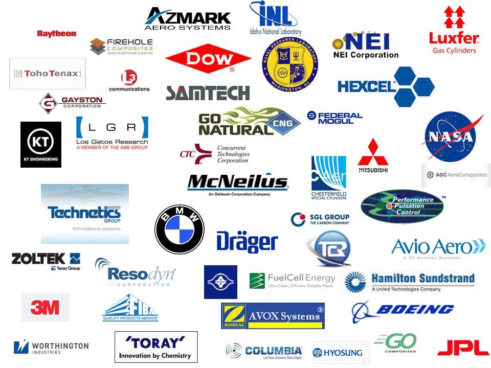 Additional recent HyPerComp Engineering customer organizations from Fortune 100 to defense contractors