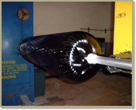 NASA deep space fuel storage COPV vessel