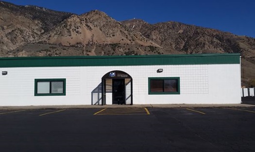 Finished composite cylinders staged for inspection at HyPerComp Engineering